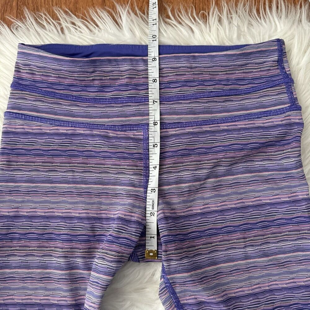 Lululemon Cropped Leggings Women’s Run Inspire Crop II Luxtreme Space Dye Size 4 - Picture 12 of 12